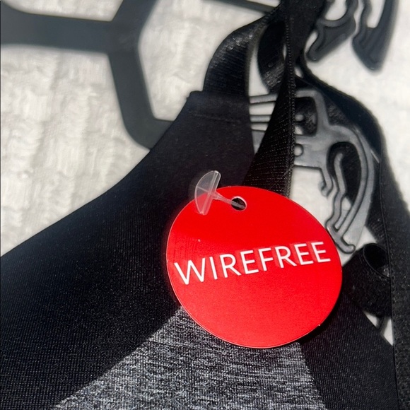 Charcoal Gray and black Women's Bra 2 Pack - Picture 4 of 9